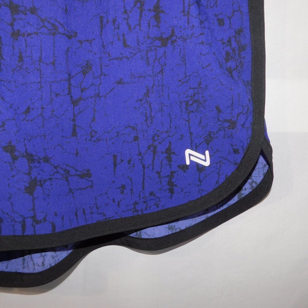 NOLA Purple Black Yoga Running Shorts Womens 2X NEW w TAG - Picture 3 of 6